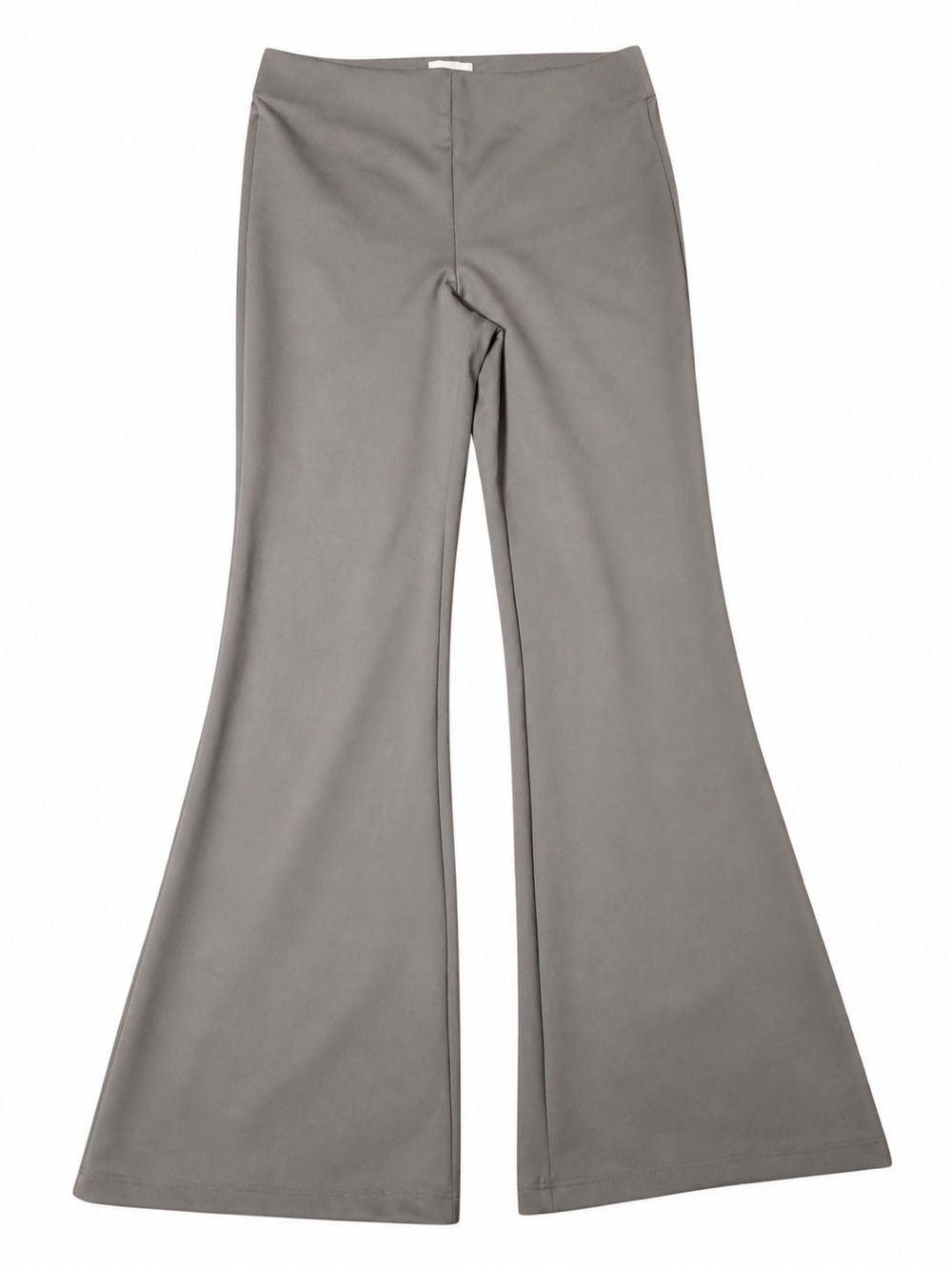 Maurices Black Pull-On Flare Pants Size Large (L) Stretch High Waist Dress Pants